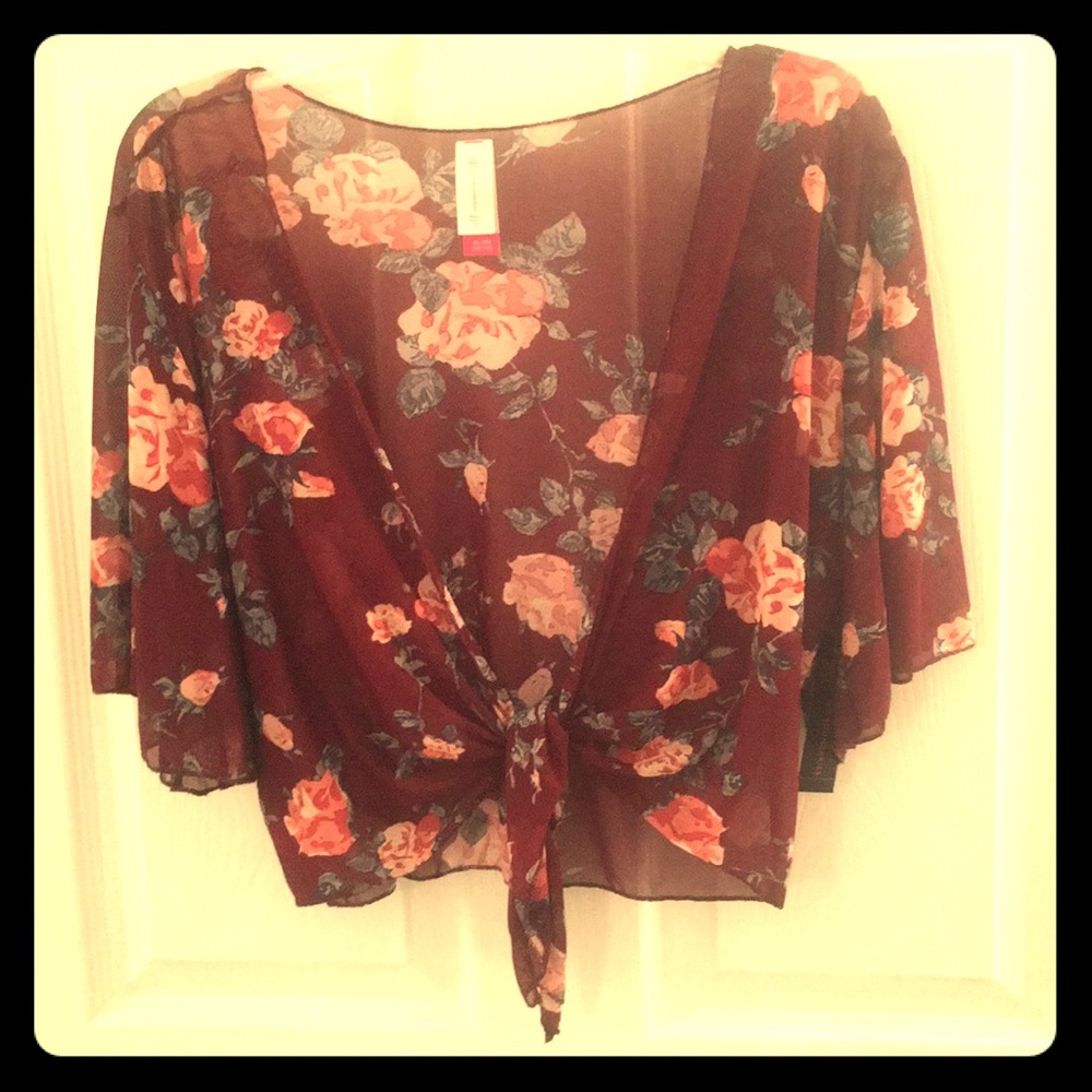 Rose Crop Top